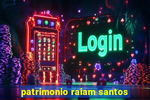 patrimonio raiam santos